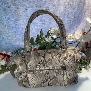Cole Haan Snake Skin Satchel